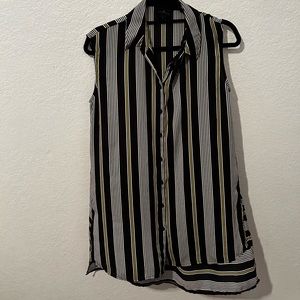 Worrhington striped sleeveless top